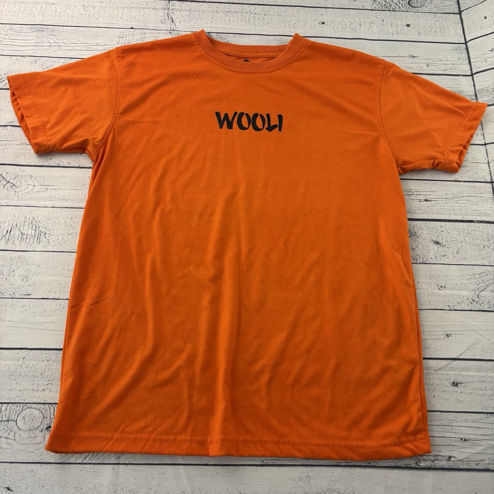 Wooli DJ Short Sleeve T Shirt Orange Elev808 Designs