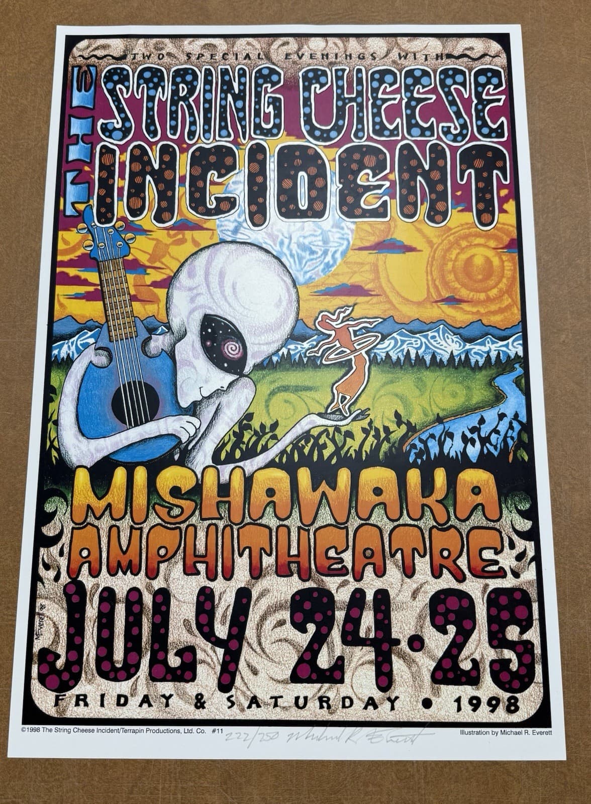 Mishawaka Amphitheatre 1998 Poster