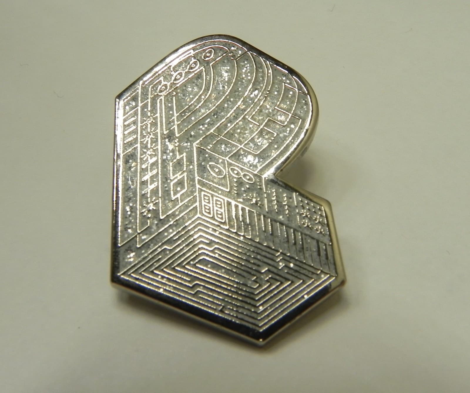 X Grassroots California Glitter Enamel Pin