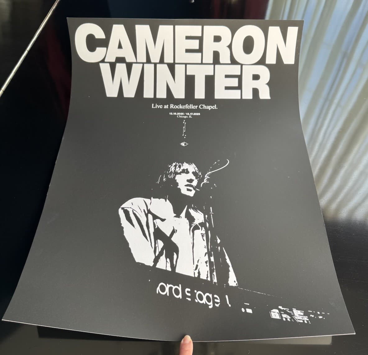Cameron Winter Rockefeller Chapel Chicago Poster Rockefeller Chapel, Chicago, IL