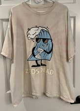 Zeds Dead T Shirt 2X EDM Cartoon Wave Tie Dye Deadbeats Rave Festival DJ Men’