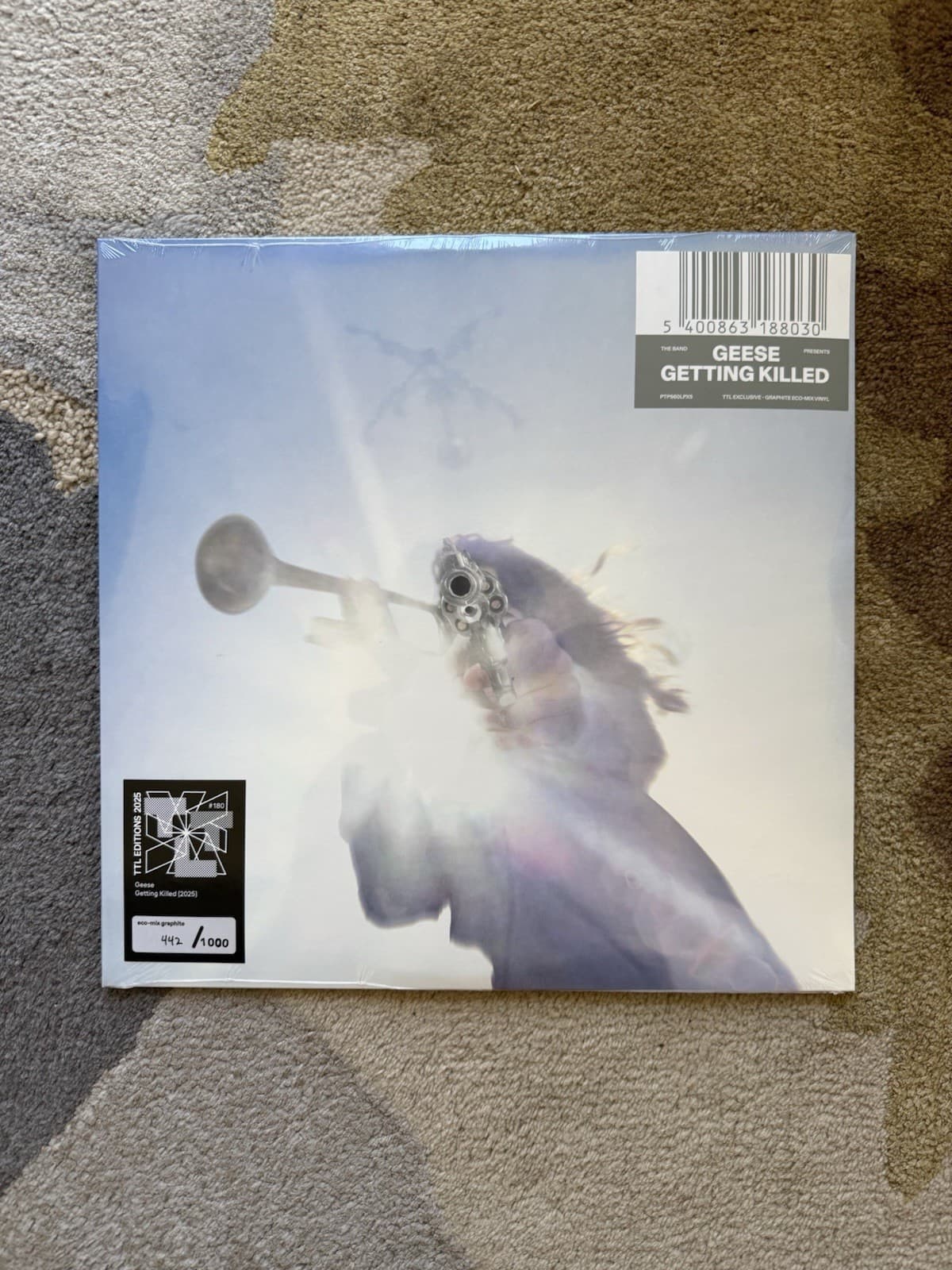Getting Killed Turntable Lab Graphite Vinyl