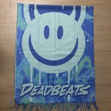 Deadbeats Overlapping Smiley Face Pashmina
