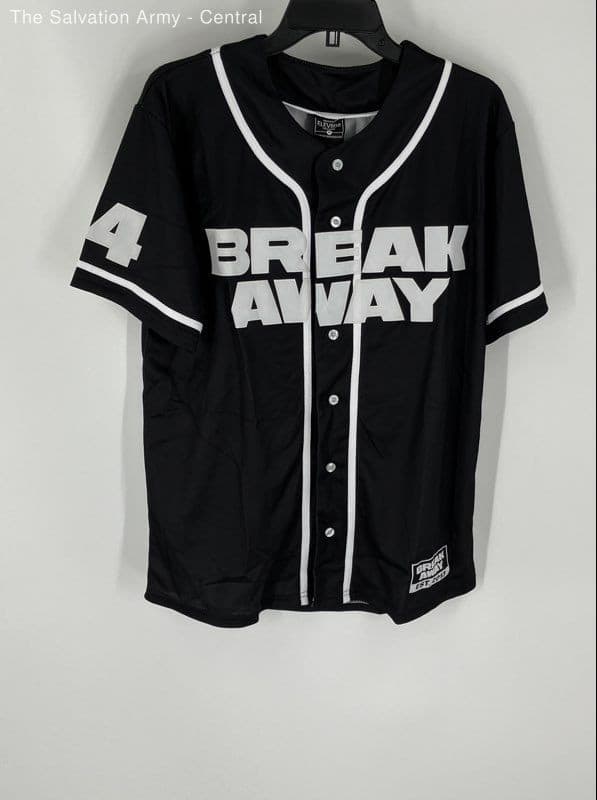 Mens Black White Breakaway 24 Football Jersey