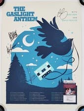 The Gaslight Anthem 2023 Tour Poster