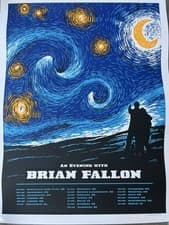 Brian Fallon 2018 Tour Poster