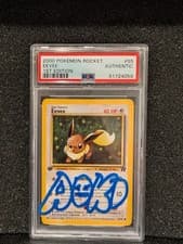 Pokémon Rocket Eevee 1st Edition Card