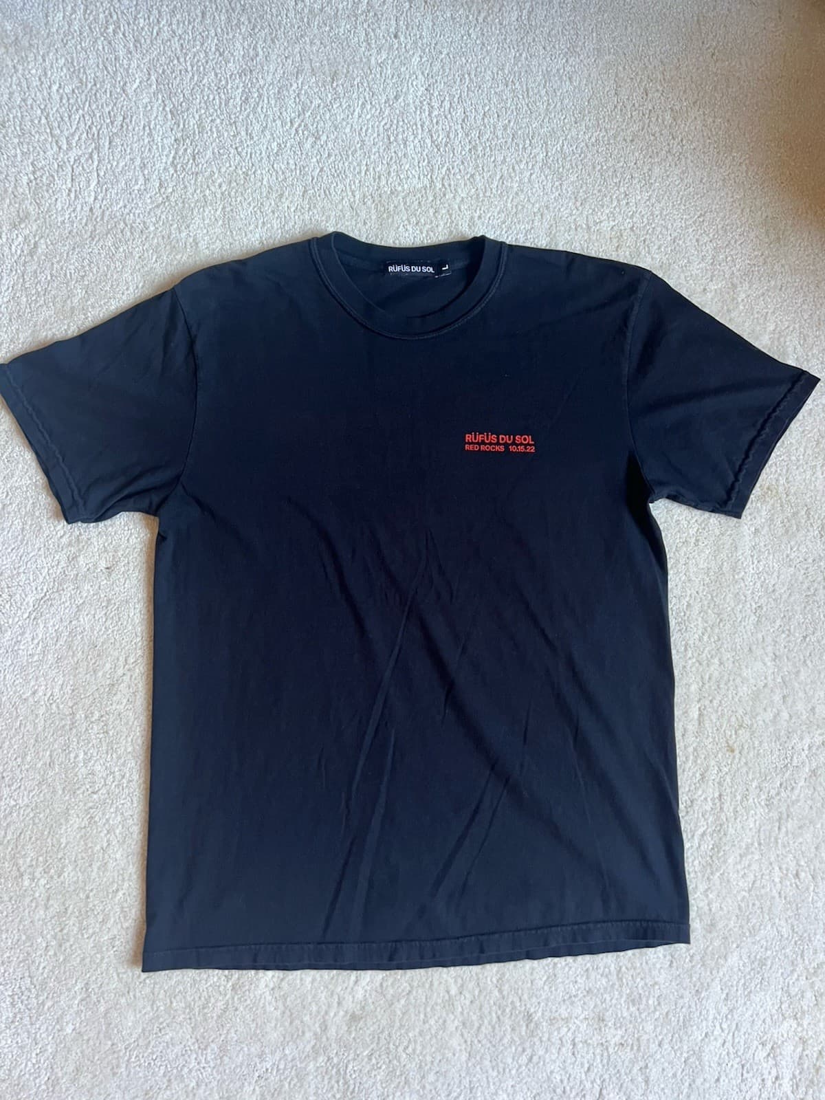 RÜFÜS DU SOL Red Rocks Surrender Tour Shirt Black