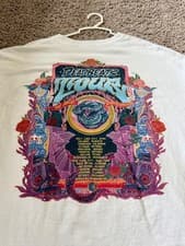 Deadbeats Illusion Tour 2018 Shirt White Long Sleeve Zeds Dead