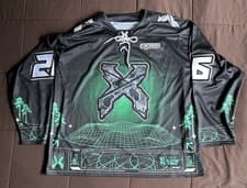 X Electric Forest 2026 Hockey Jersey Deadstock On-Site Exclusive Ef