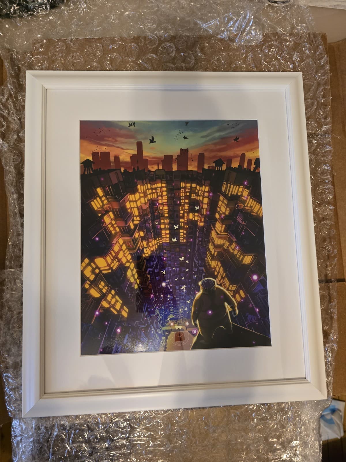Ganja White Night HOPE Print