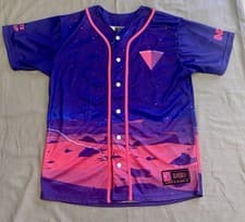 Inzo Overthinker Baseball Jersey Elev808 Designs Purple Pink