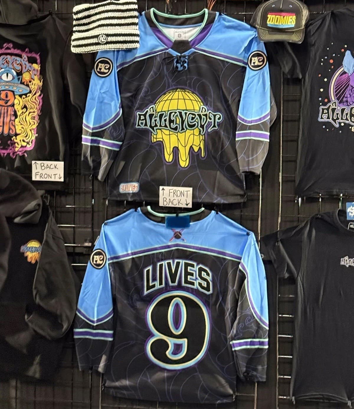 ALLEYCVT 9 LIVES Tour Hockey Jersey