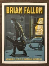 Brian Fallon Crossroads Garwood NJ 2016 Tour Poster