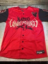 Kayzo Elev808 Designs Baseball Jersey Red Black