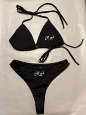 Classic Black Strings Bikini Set